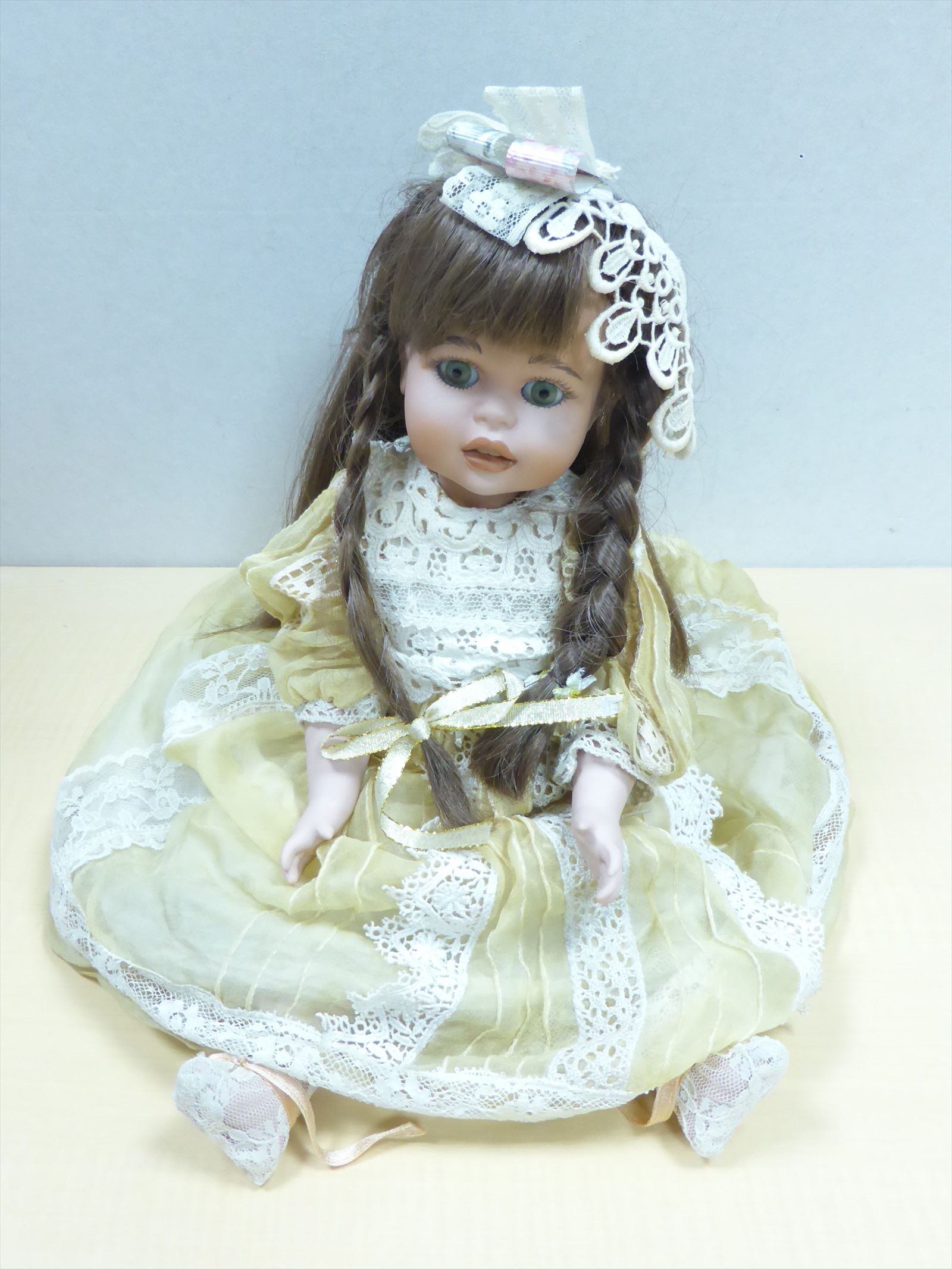 【2022 新作】 【新品】陶磁人形　ビスクドール　イタリア製　ARIANNA おもちゃ/人形